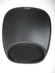 Kensington Wrist Pillow Gel Eco - Tapis de souris ergonomique avec repose-poignet anti-dérapant - Noir