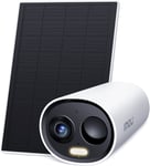 Imou 2K Solar Security Camera Outdoor Wireless, Battery CCTV Camera Solar Panel,