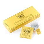 TWG Tea | Royal Darjeeling FTGFOP1 | Thé Noir | Abricots Mûrs | 15 Sachets de Thé en Coton Cousus à la Main | Coffret Cadeau