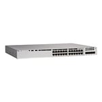 CISCO Cisco Catalyst 9200L - Network Essentials commutateur C3 24 x 10/100/1000 + 4 SFP+ 10 Go (liaison montante) Montable sur rack