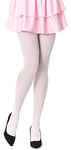 Bellivalini Collant en Microfibre Femme 40 DEN BLVFI1001 (Blanc, XXL (Taille du Fabricant: 6))