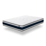 KUO Dream - Matelas Memory Cell Plus | Épaisseur 30cm | Viscogel Titanium avec Renfort Lombaire | 80 x 190 cm