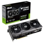 ASUS TUF GAMING NVIDIA GeForce RTX 4070 OC Edition – Carte graphique gaming (12GB GDDR6X, PCIe 4.0, DLSS 3, HDMI 2.1a, DisplayPort 1.4a, ventilateurs axiaux)