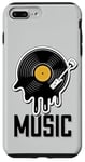 Coque pour iPhone 7 Plus/8 Plus Musique Disque Vinyle Tenue Rétro Pour Musiciens Et Concerts