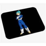 Tapis de souris Dragon ball super vegeta super saiyan cheveux bleus sur