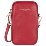 Pochette LANCASTER  Pochette smartphone  ref 51835 rouge 10*17*4 cm