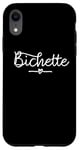 Coque pour iPhone XR Bichette surnom cadeau fille femme couple Saint-Valentin