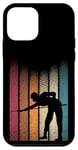 Coque pour iPhone 12 mini Retro Billard Snooker Pool Billard