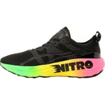 Puma ForeverRun Nitro Mens Running Shoes Black Support Cushioned Sports Trainers