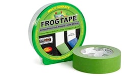 Frog Tape Green Multi Surface Painters Masking Tape, Indoor Painting and Decorating For Sharp Lines and No Paint Bleed 36mm X 41.1m