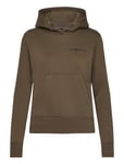 W Gale Logo Hood Khaki Sail Racing