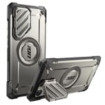 Supcase  case for Samsung Galaxy S24 Ultra Shockproof Camera Cover, Grey