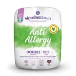 Slumberdown Anti Allergy, Anti Bacterial 10.5 Tog All Year Round Duvet, Double