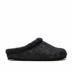 Womens Birkenstock Kaprun Slip On Clogs In Charcoal Black