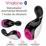 Masturbateur Automatique Vibrant Bluetooh Nalone Oxxy rechargeable usb homme sex