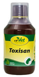 cdVet Toxisan 250 ML - Chien, Chat, Aliment complémentaire - Soutien du Foie et des Reins, Désintoxication, Amélioration de la Peau et des Cheveux, Condition préalable aux processus métaboliques