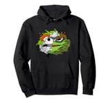 Sesame Street Split Oscar the Grouch Pullover Hoodie