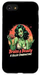 iPhone SE (2020) / 7 / 8 Pinup Sexy Brains & Beauty A Killer Combination Case