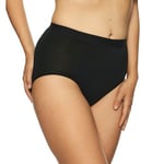 Lady Avenue Trosor Bamboo Midi Brief Svart Bambu Small Dam