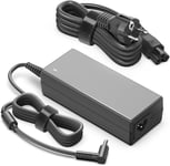 90W 19,5V 4.62A Chargeur Adaptateur pour HP Envy Touchsmart Sleekbook 15 17 M6 M7 Series; Pavilion 11 14 15 17, HP Stream 11 13 14, HP Elitebook Folio 1040, HP Spectre X360 13 15