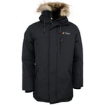 Parka Peak Mountain  Parka de ski vraie fourrure homme COGAN