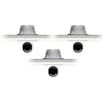 Ubiquiti UniFi G3 Flex Camera Ceiling Mount (White, 3-Pack)