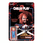 CHILDS PLAY 2 REACTION ACTION FIGURE  HOMICIDAL CHUCKY (BLOOD SPLATTER) SUPER 7