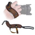 SpiderPro Camera Hand Strap Tanned Leather | v2