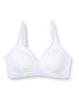 Sloggi Women's Body Adapt T-shirt Padded Bra, White - Light Combination, L-XL UK