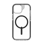 Zagg Santa Cruz Snap iPhone 15 Case - Clear/Black