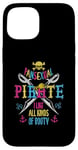 iPhone 15 Pansexual Pirate I Like All Kinds Of Booty LGBTQ Month Pans Case