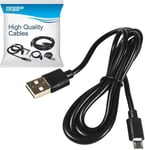 USB to micro USB Cable for Logitech ULTIMATE EARS 9000 WIRELESS HEADPHONES