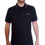 Pink Floyd Dark Side of The Moon Prism Black Unisex Polo Shirt (Small)