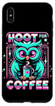 iPhone XS Max Funny Owl Hoot For Coffee Lovers Case