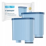 Wessper vedensuodattimet Philips/Saeco kahvinkeittimiin Aquaclean CA6903, 2 kpl.