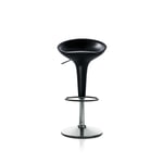 Magis - Bombo Stool Adjustable height White - Barstolar - Stefano Giovannoni - Vit - Metall/Plast