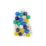 RPG Dice D12 Terning - 1 stk Tilfeldig farge