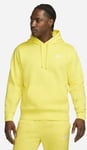 Nike Sweat-Shirt C / à Capuche Homme Sportswear Club Toison - 765 (Jaune Acide /