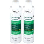 VICHY Dercos Technique Antipelliculaire DS Shampooing traitant pellicules & démangeaisons cheveux secs 2x200 ml