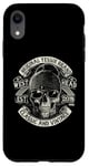 Coque pour iPhone XR Isle of Man Tête de mort classique West Head Yessir Manx Brand