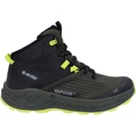 Hi-Tec Fuse Trail Mid WP Trainers Black/Olive