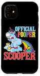 Coque pour iPhone 11 Official Pooper Scooper -_ -