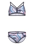 Jr. Bikini, Aop Blue Color Kids