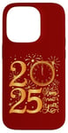 iPhone 14 Pro Happy New Year Fireworks 2025 New Years Eve Party Supplies Case