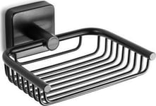 Kapitan Soap Dish With Holder Kapitan Quattro 43 03 55, Black Matte