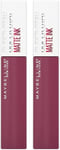 2x Maybelline Superstay Matte Ink Liquid Lipstick 165 Successful - BRAND NEW FAS