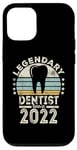 Coque pour iPhone 12/12 Pro Legendary Dentist Born 2022 - 2nd Birthday Dentist Gift