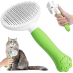 VYYTYYA Brosse Chat Brosse Chien [Autonettoyant] [Poignée à Griffes Mignonne] Brosse poils Animaux, Brosse poil Chat Chien Brosse de Toilettage pour Cheveux Courts et Long