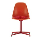 Vitra - Eames Fiberglass Side Chair La Fonda Red/Orange, Limited Edition - Spisestoler - Charles & Ray Eames,Alexander Girard - Rød - Glass/Metall