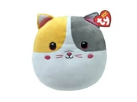 TY SNUGGLES CAT Squish-A-Boos Collection Soft Toy Plush Cushion 10" 39393